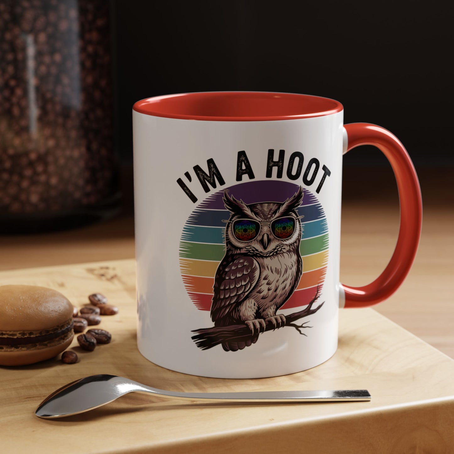 I'm A Hoot Mug Spirit Animal Coffee Mug Funny Owl Mug