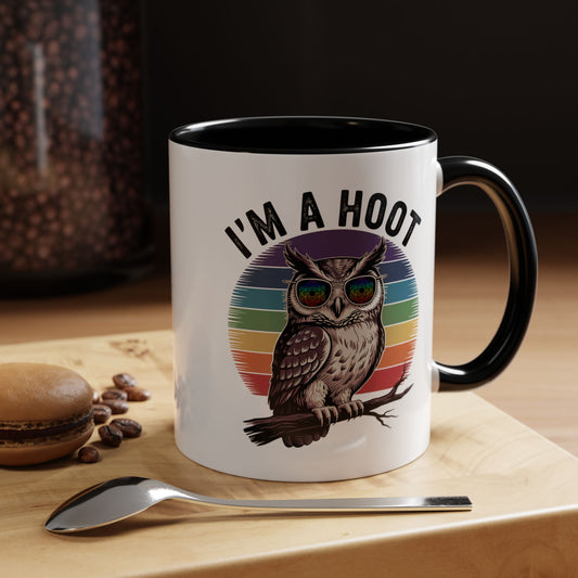 I'm A Hoot Mug Spirit Animal Coffee Mug Funny Owl Mug