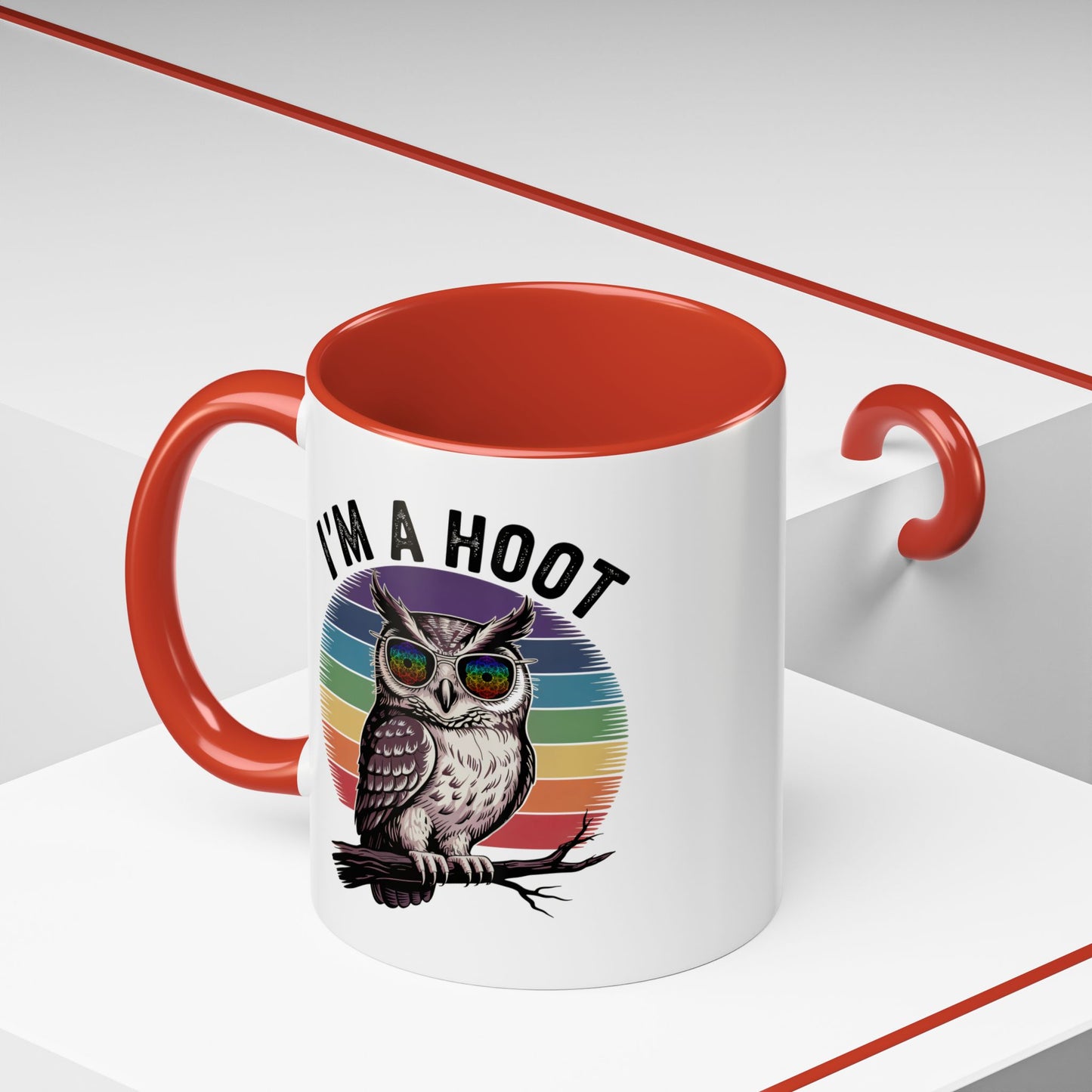 I'm A Hoot Mug Spirit Animal Coffee Mug Funny Owl Mug