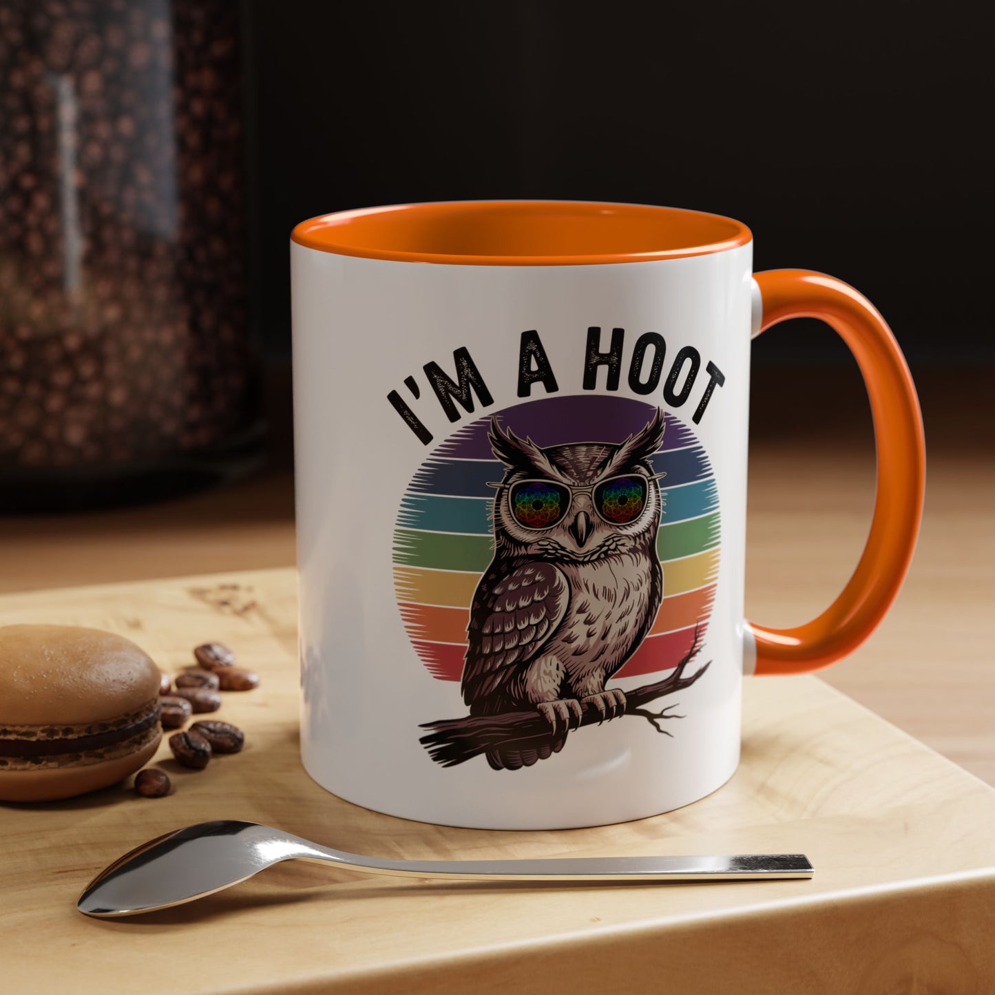 I'm A Hoot Mug Spirit Animal Coffee Mug Funny Owl Mug
