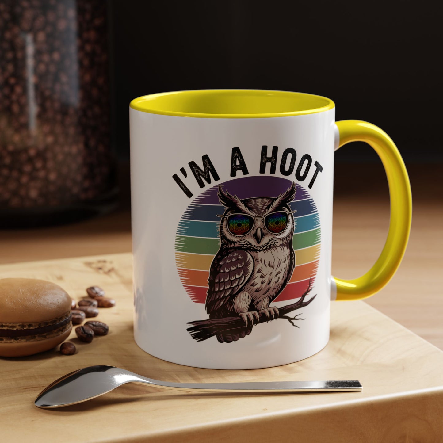 I'm A Hoot Mug Spirit Animal Coffee Mug Funny Owl Mug