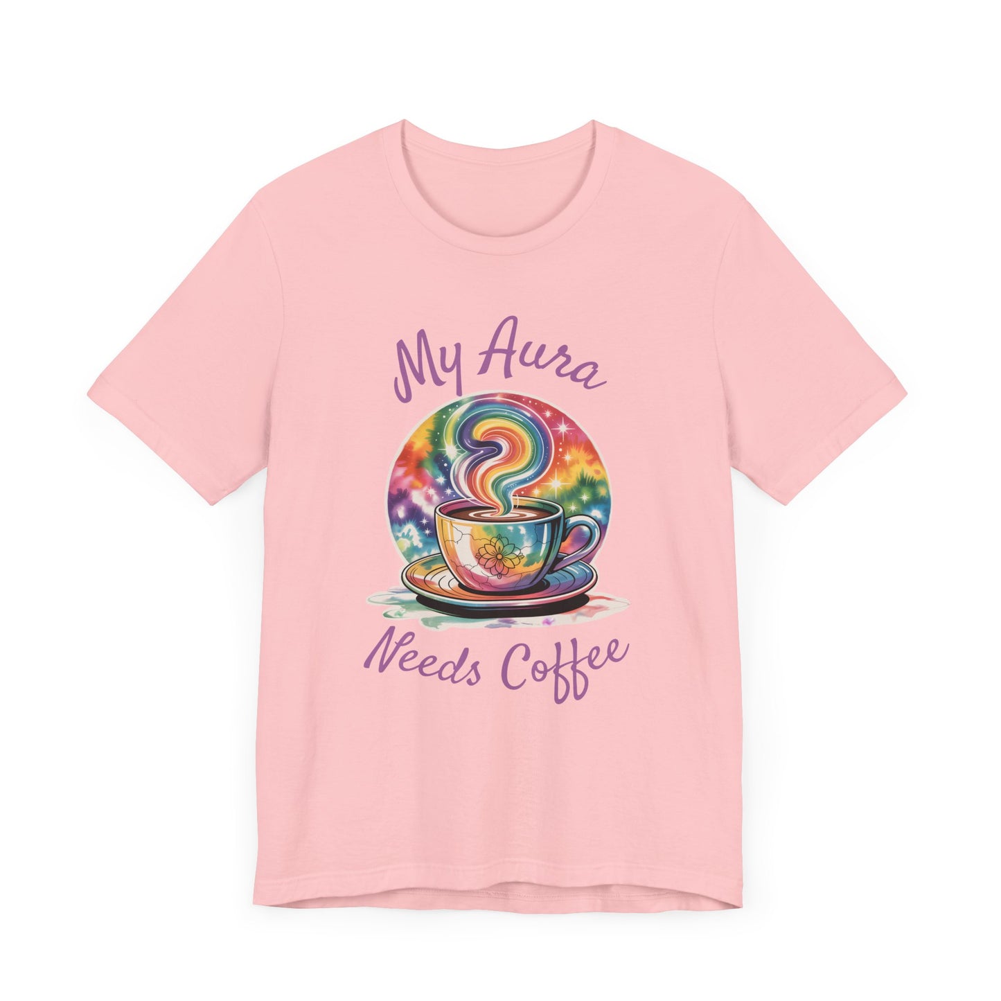 My Aura Needs Coffee Spiritual Coffee Lover Funny T-Shirt