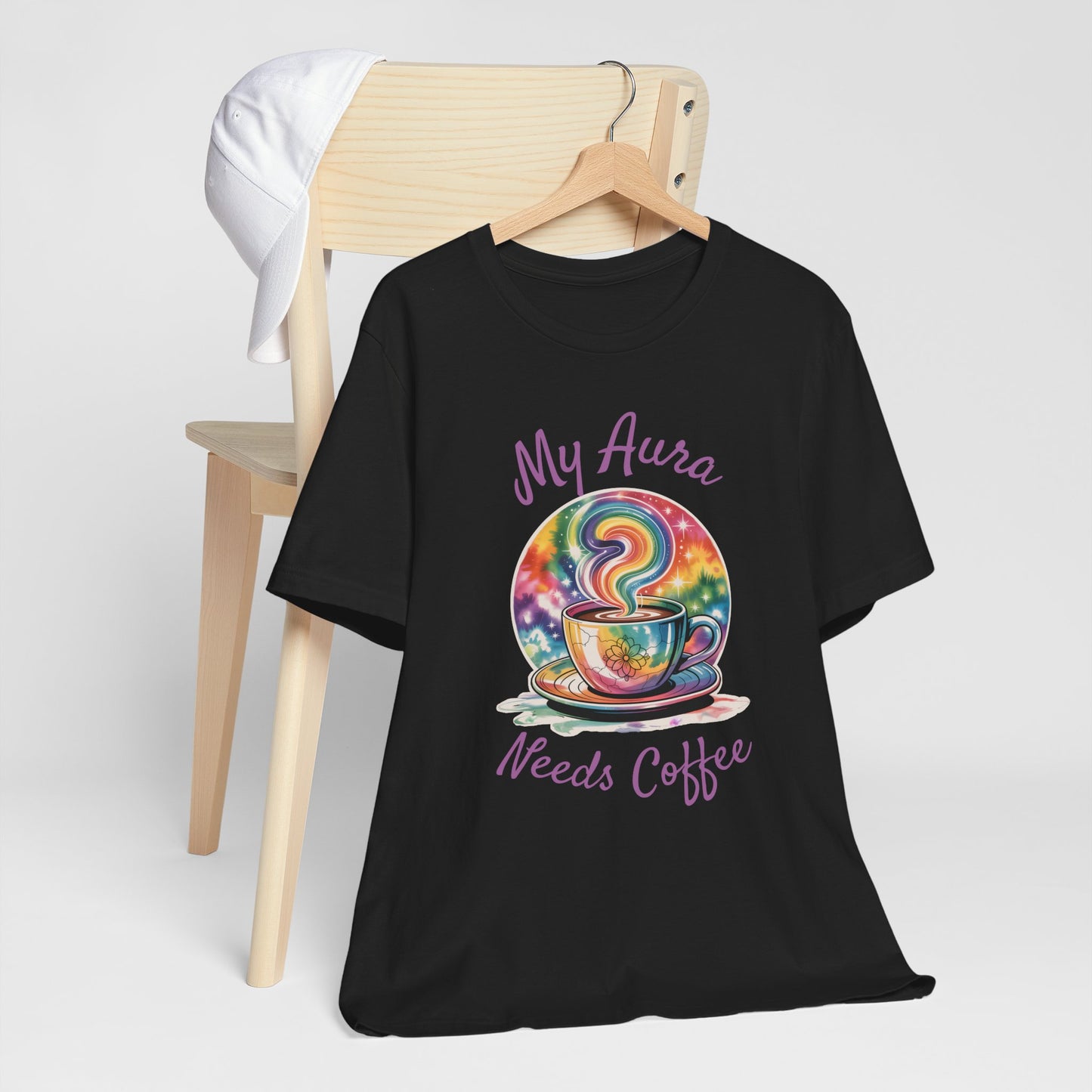 My Aura Needs Coffee Spiritual Coffee Lover Funny T-Shirt