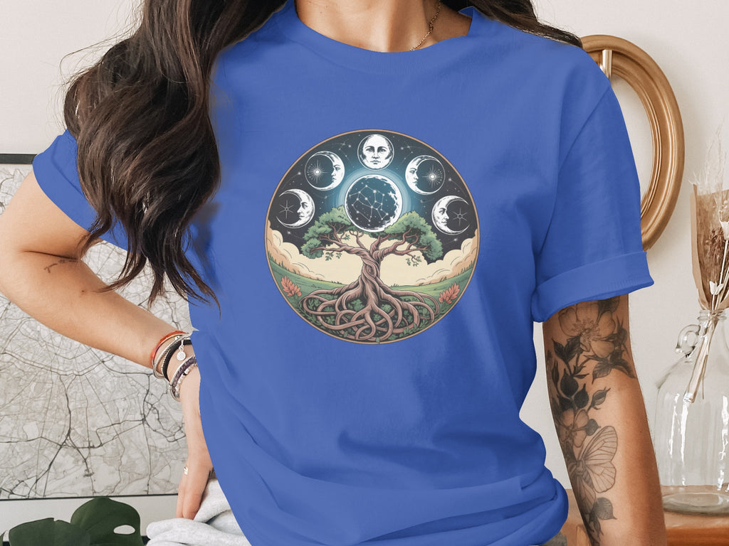 Celestial Tree of Life Graphic Women's T-shirt
