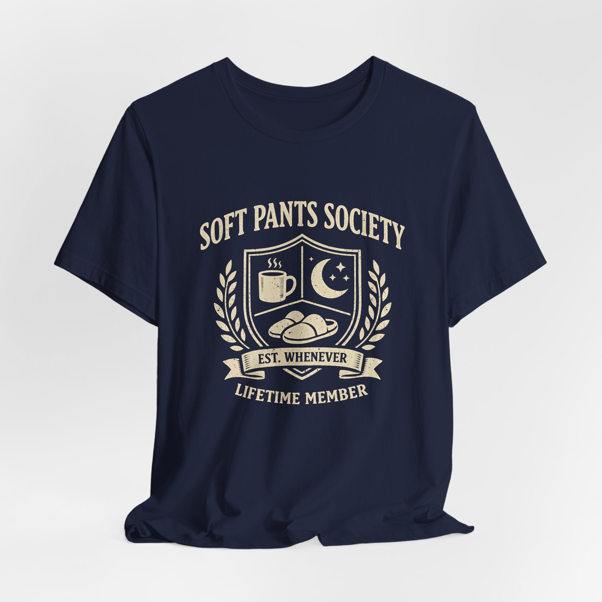 Soft Pants Society Funny T-Shirt — Jogging Pants Lovers Tee