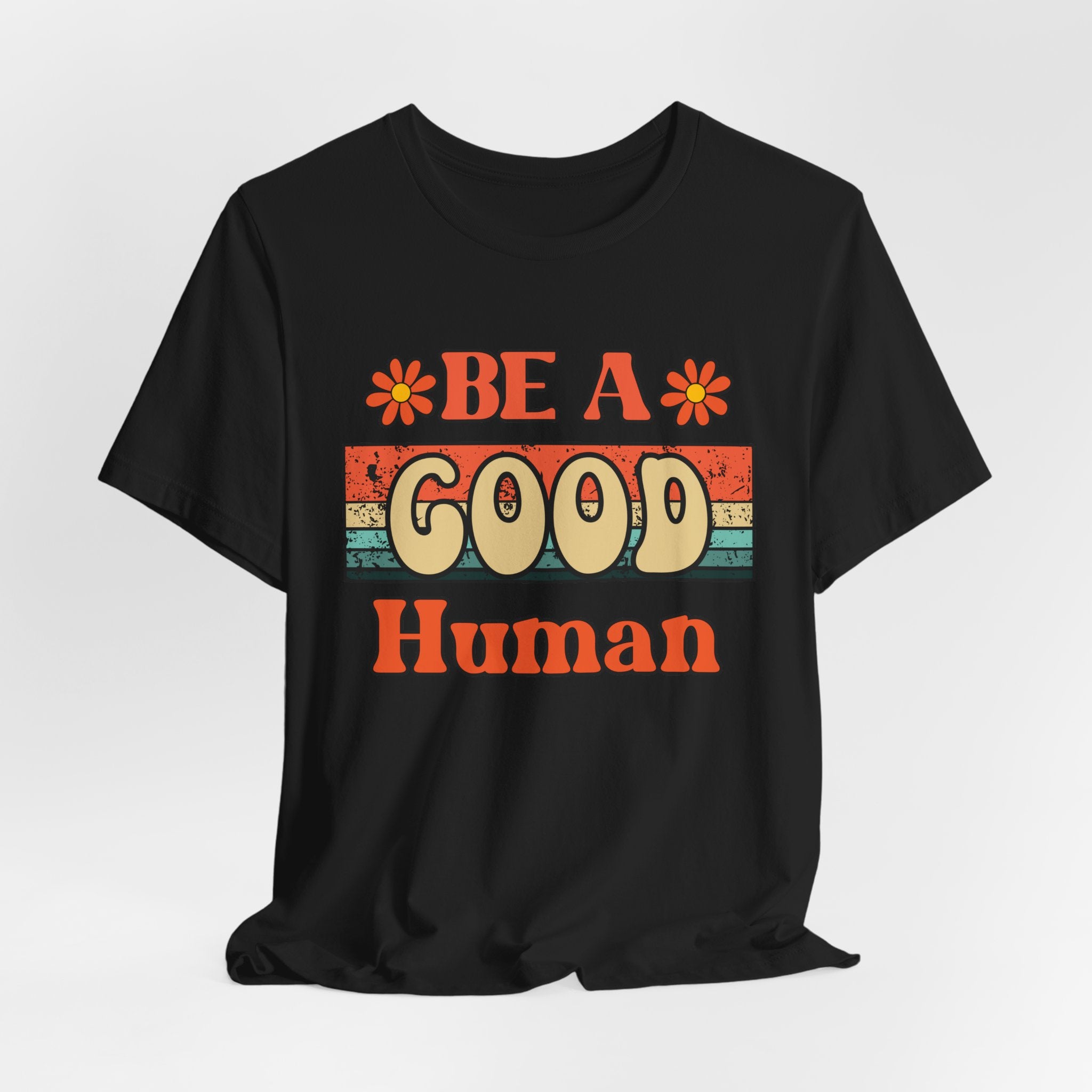 Be A Good Human Retro T-Shirt