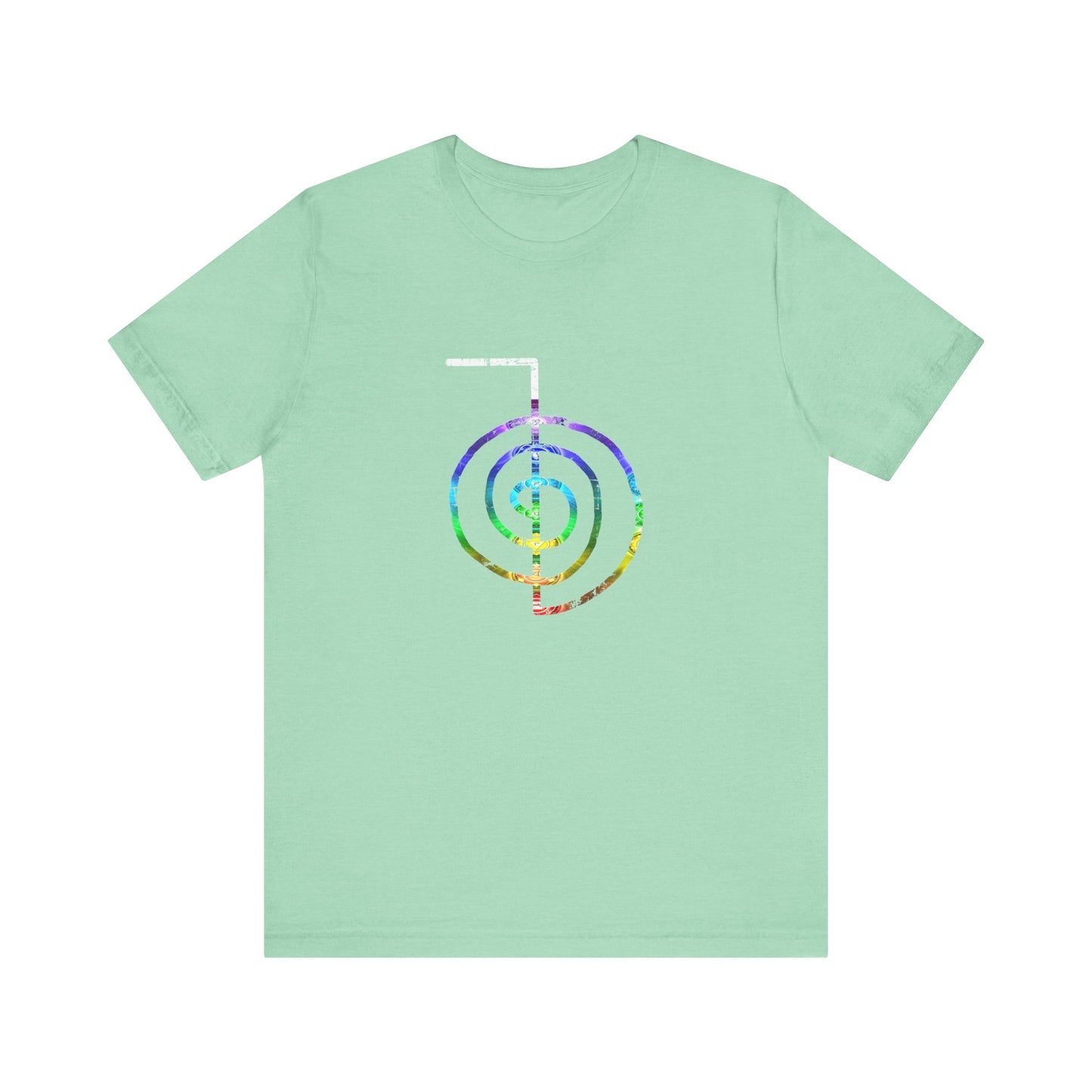 Choku Rei Reiki Power Symbol Chakra Colors T-Shirt