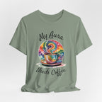 My Aura Needs Coffee Spiritual Coffee Lover T-Shirt