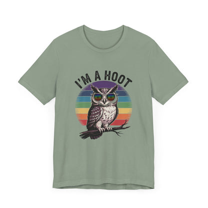 I'm a Hoot Retro Spirit Animal Owl T-Shirt