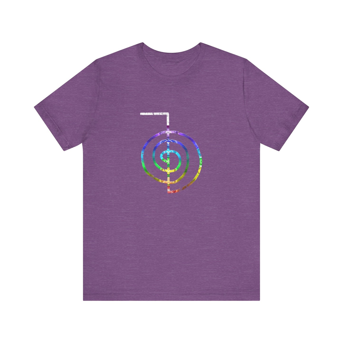 Choku Rei Reiki Power Symbol Chakra Colors T-Shirt