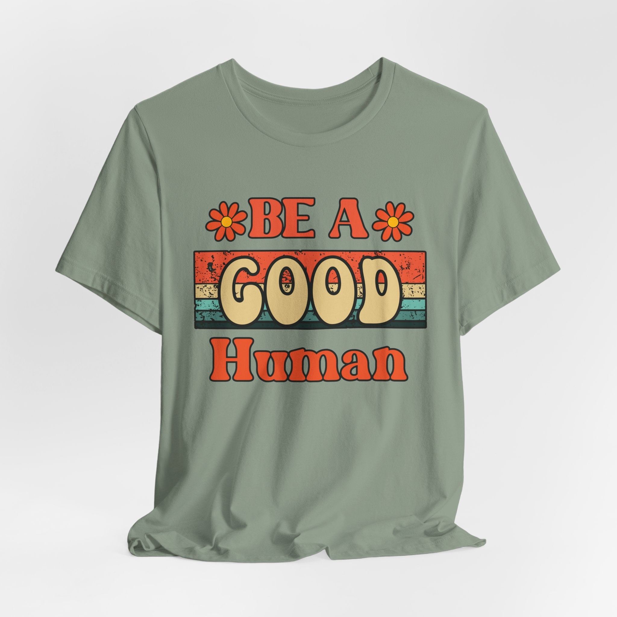 Be A Good Human Retro T-Shirt
