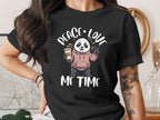 Peace Love Me Time Panda Graphic T-Shirt