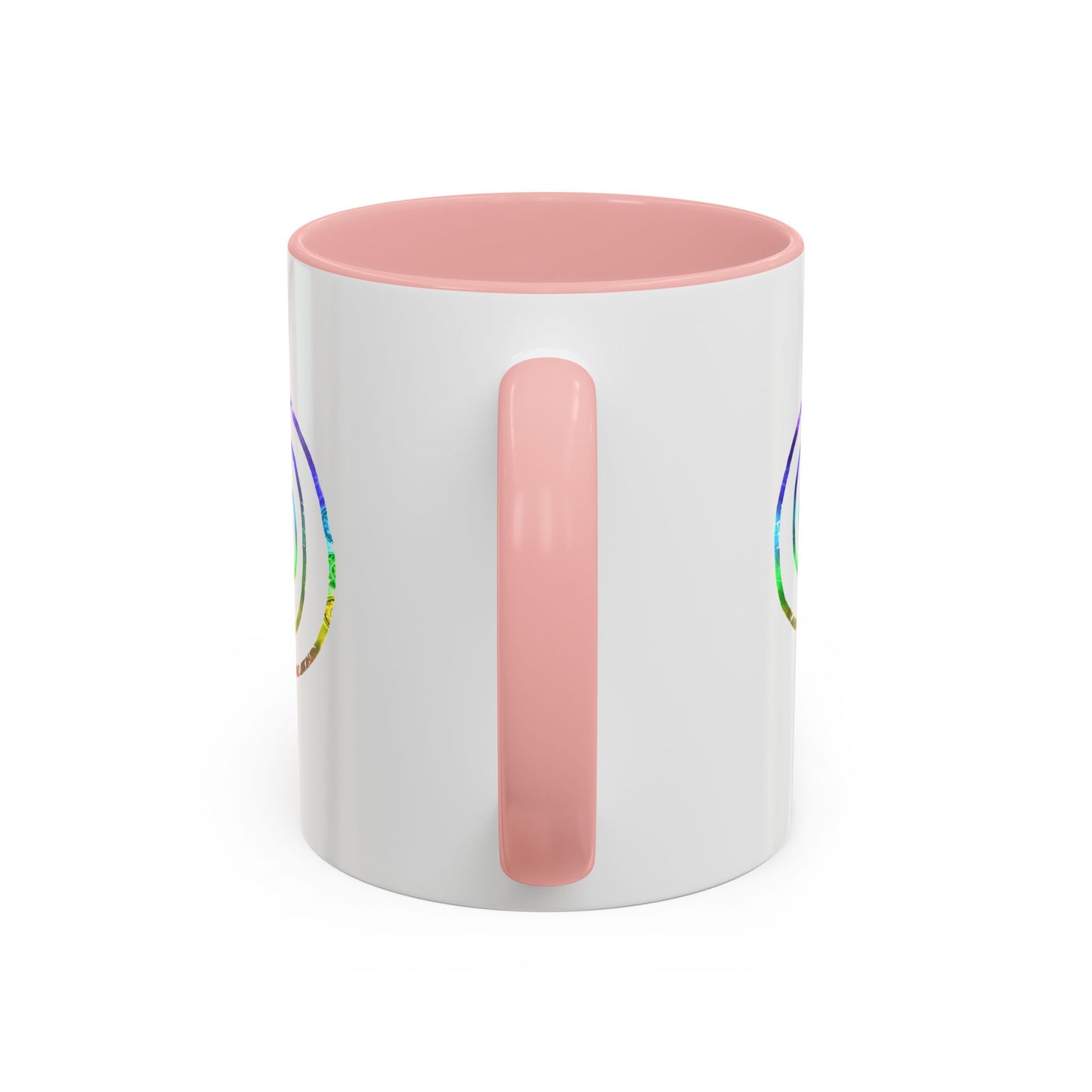 Coffee Mug - Choku Rei Reiki Power Symbol Chakra Colors 11oz