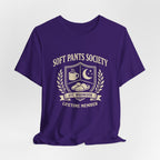 Soft Pants Society Funny T-Shirt — Jogging Pants Lovers Tee - WrinkledHippie