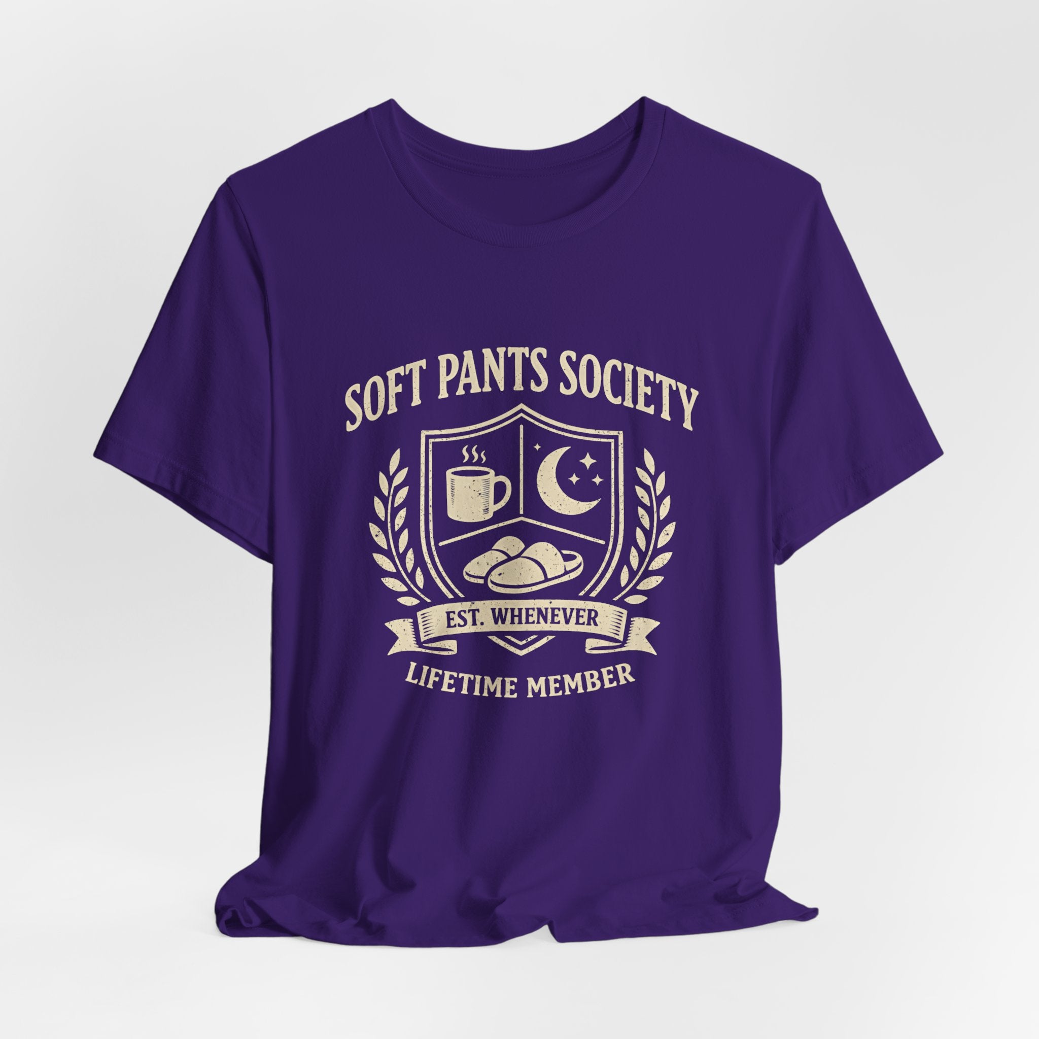 Soft Pants Society Funny T-Shirt — Jogging Pants Lovers Tee