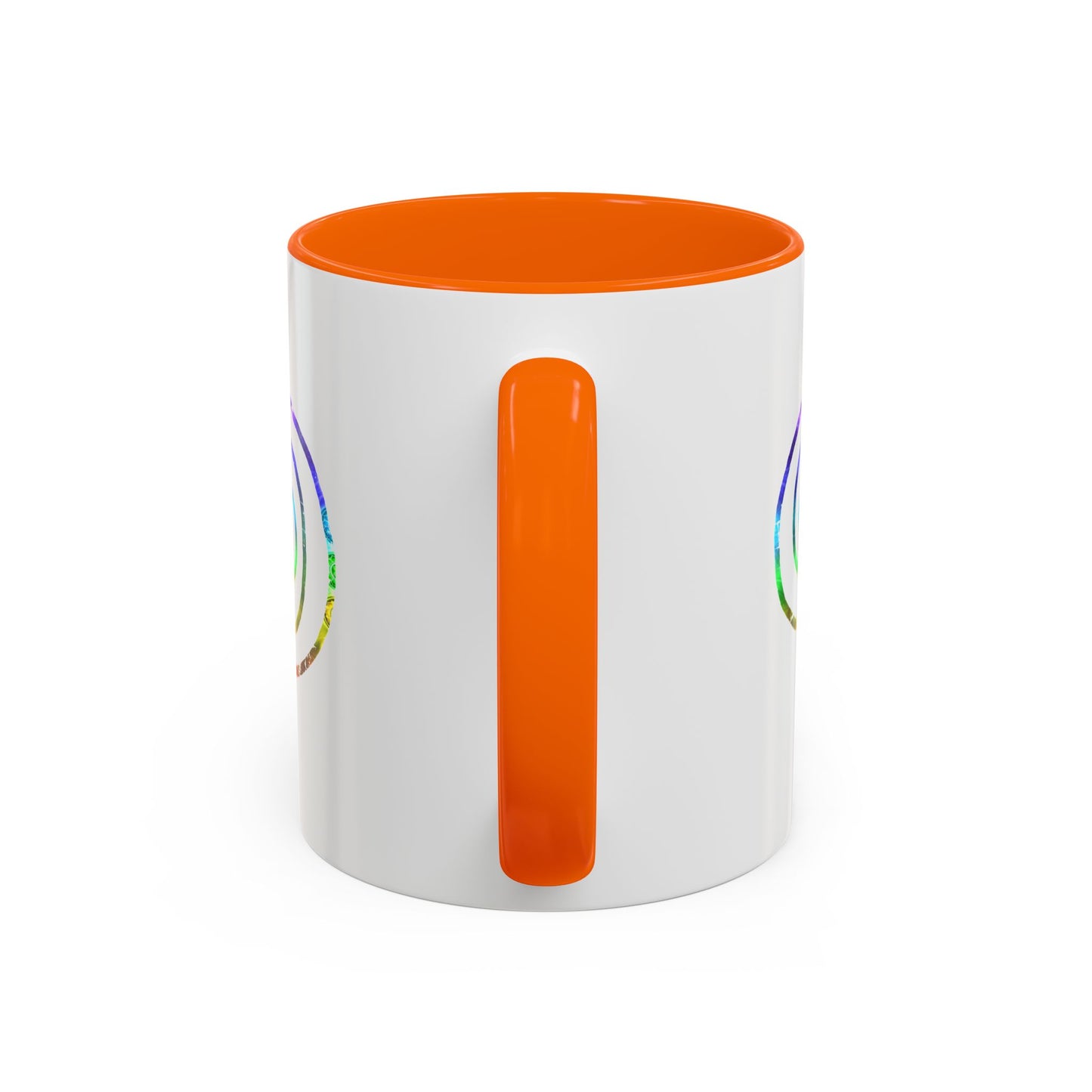 Coffee Mug - Choku Rei Reiki Power Symbol Chakra Colors 11oz