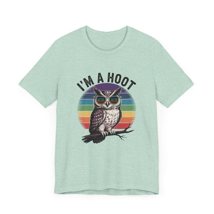 I'm a Hoot Retro Spirit Animal Owl T-Shirt