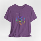 Choku Rei Reiki Power Symbol Chakra Colors T-Shirt