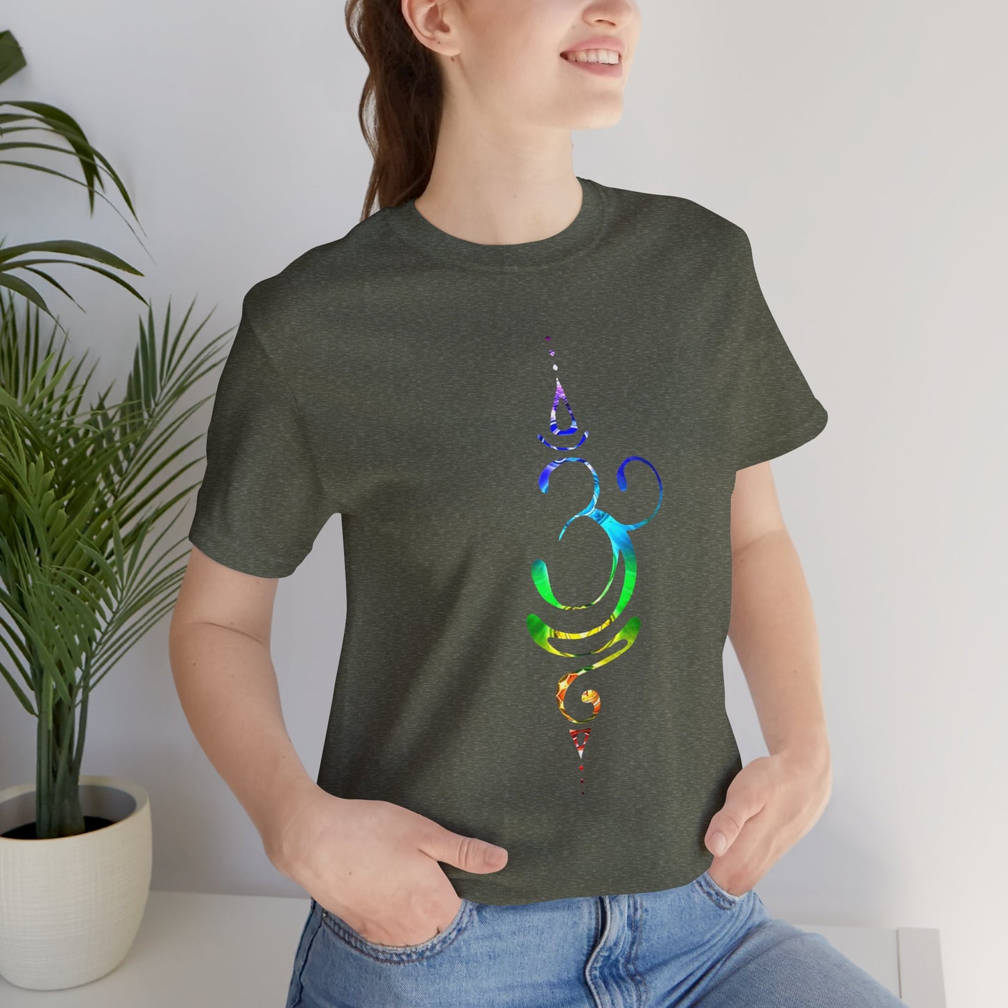 Breathe Symbol Chakra Alignment T-Shirt