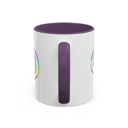 Coffee Mug - Choku Rei Reiki Power Symbol Chakra Colors 11oz