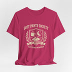 Soft Pants Society Funny T-Shirt — Jogging Pants Lovers Tee - WrinkledHippie