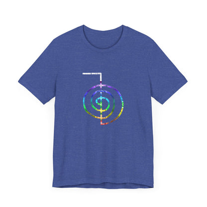 Choku Rei Reiki Power Symbol Chakra Colors T-Shirt