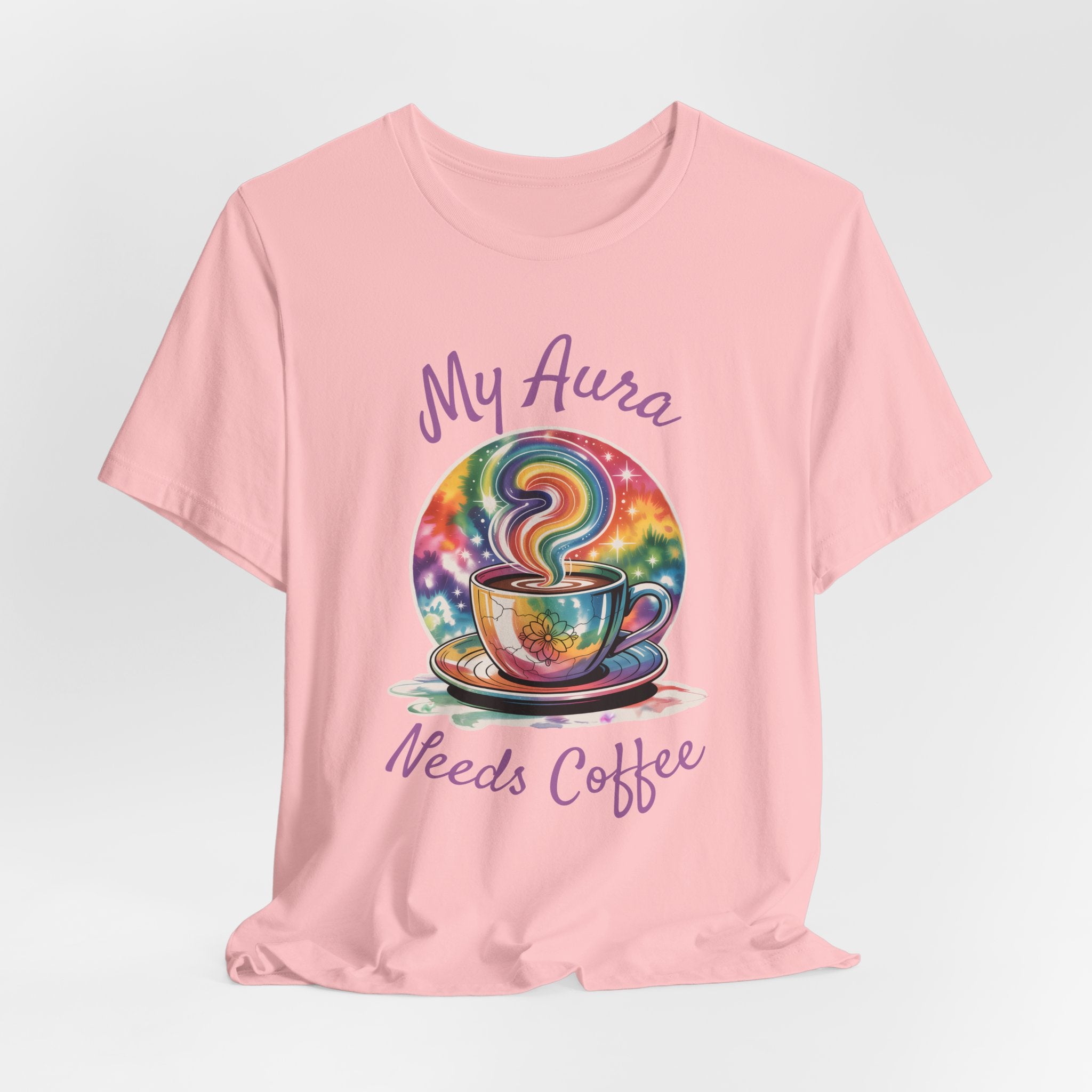 My Aura Needs Coffee Spiritual Coffee Lover Funny T-Shirt - WrinkledHippie
