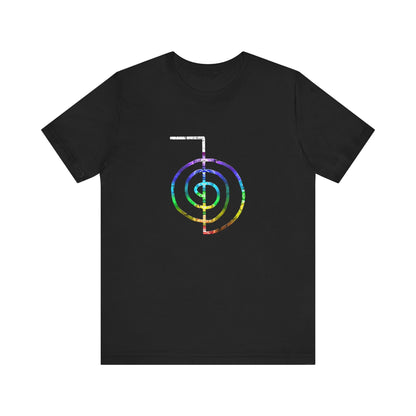 Choku Rei Reiki Power Symbol Chakra Colors T-Shirt