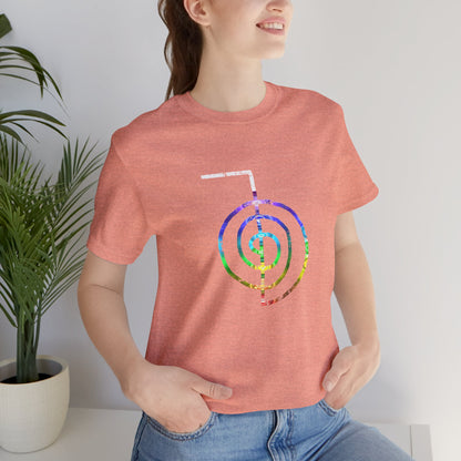 Choku Rei Reiki Power Symbol Chakra Colors T-Shirt