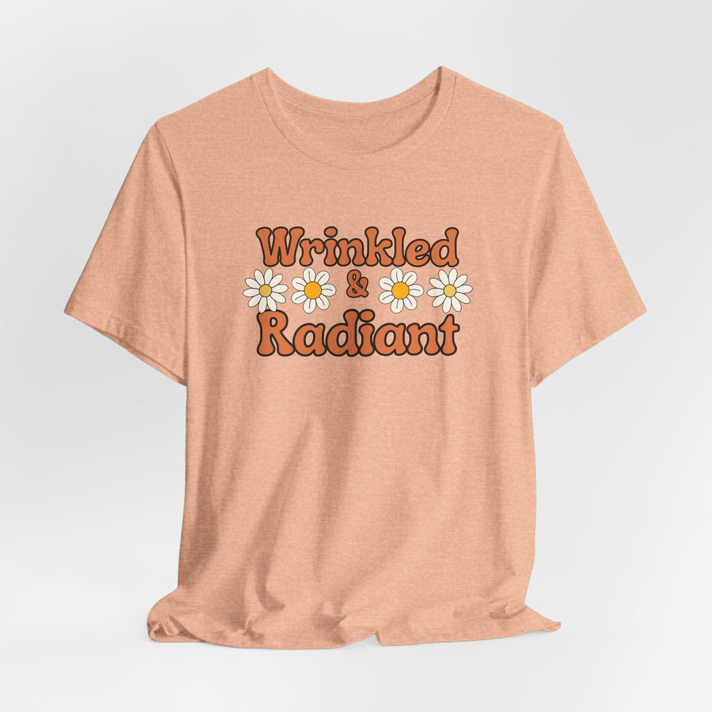 Wrinkled and Radiant Retro Self Love Tee