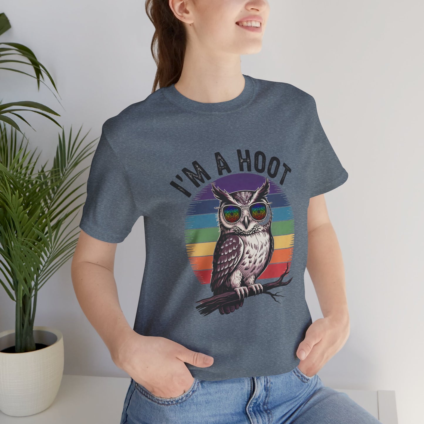 I'm a Hoot Retro Spirit Animal Owl T-Shirt