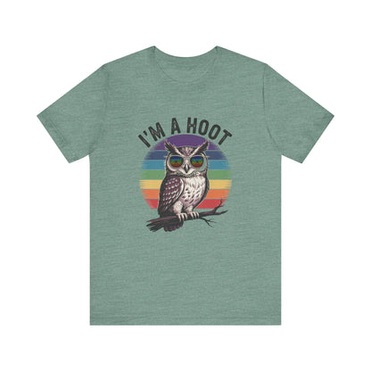 I'm a Hoot Retro Spirit Animal Owl T-Shirt