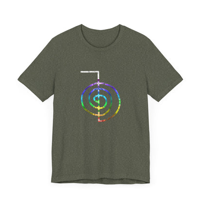 Choku Rei Reiki Power Symbol Chakra Colors T-Shirt