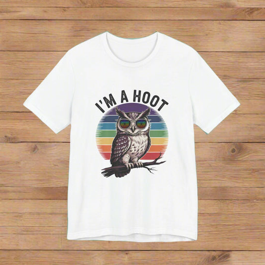 I'm a Hoot Retro Spirit Animal Owl T-Shirt