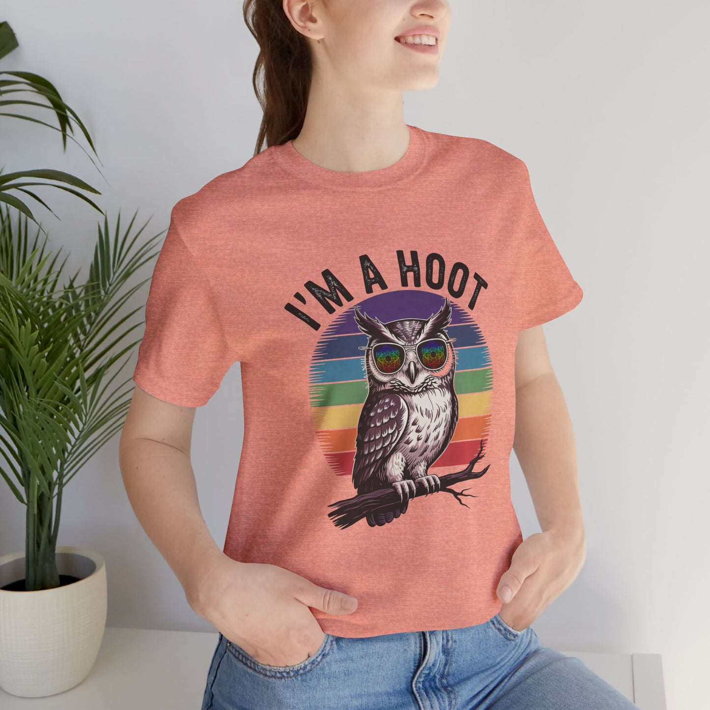 I'm a Hoot Retro Spirit Animal Owl T-Shirt