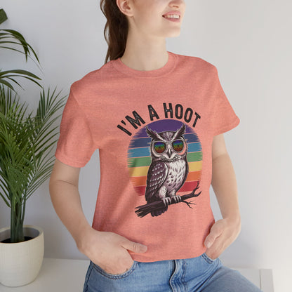 I'm a Hoot Retro Spirit Animal Owl T-Shirt