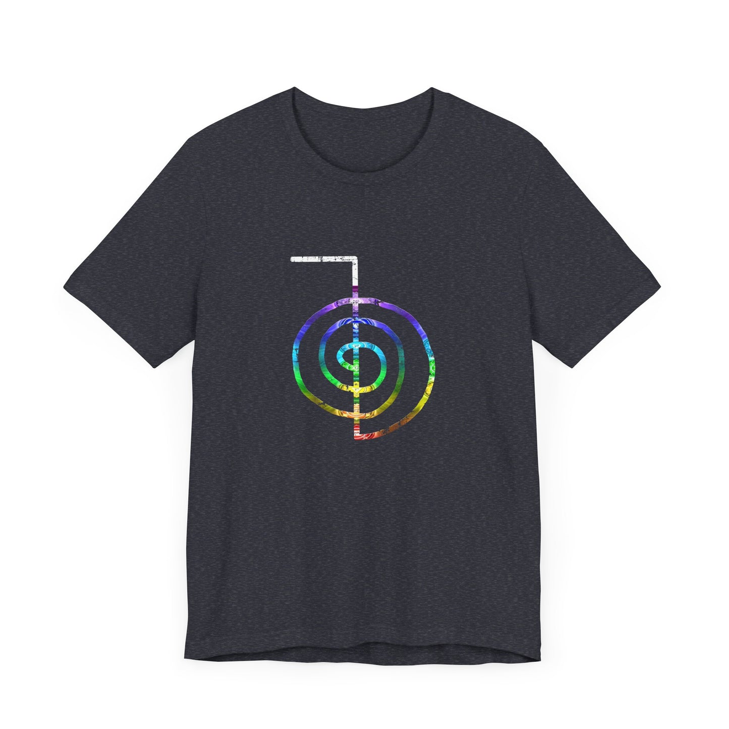 Choku Rei Reiki Power Symbol Chakra Colors T-Shirt