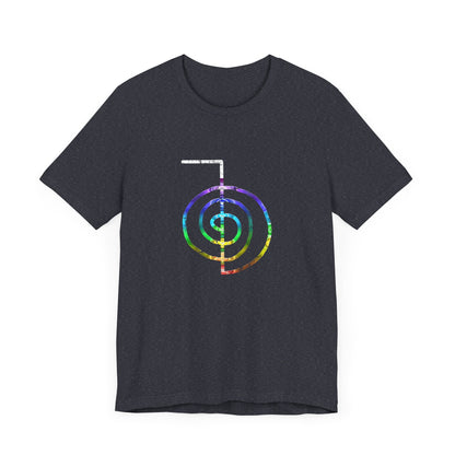 Choku Rei Reiki Power Symbol Chakra Colors T-Shirt