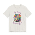 My Aura Needs Coffee Spiritual Coffee Lover Funny T-Shirt - WrinkledHippie