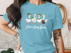 Just a Lucky Goose Graphic Women's T-Shirt