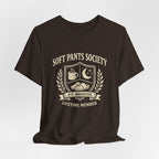 Soft Pants Society Funny T-Shirt — Jogging Pants Lovers Tee - WrinkledHippie