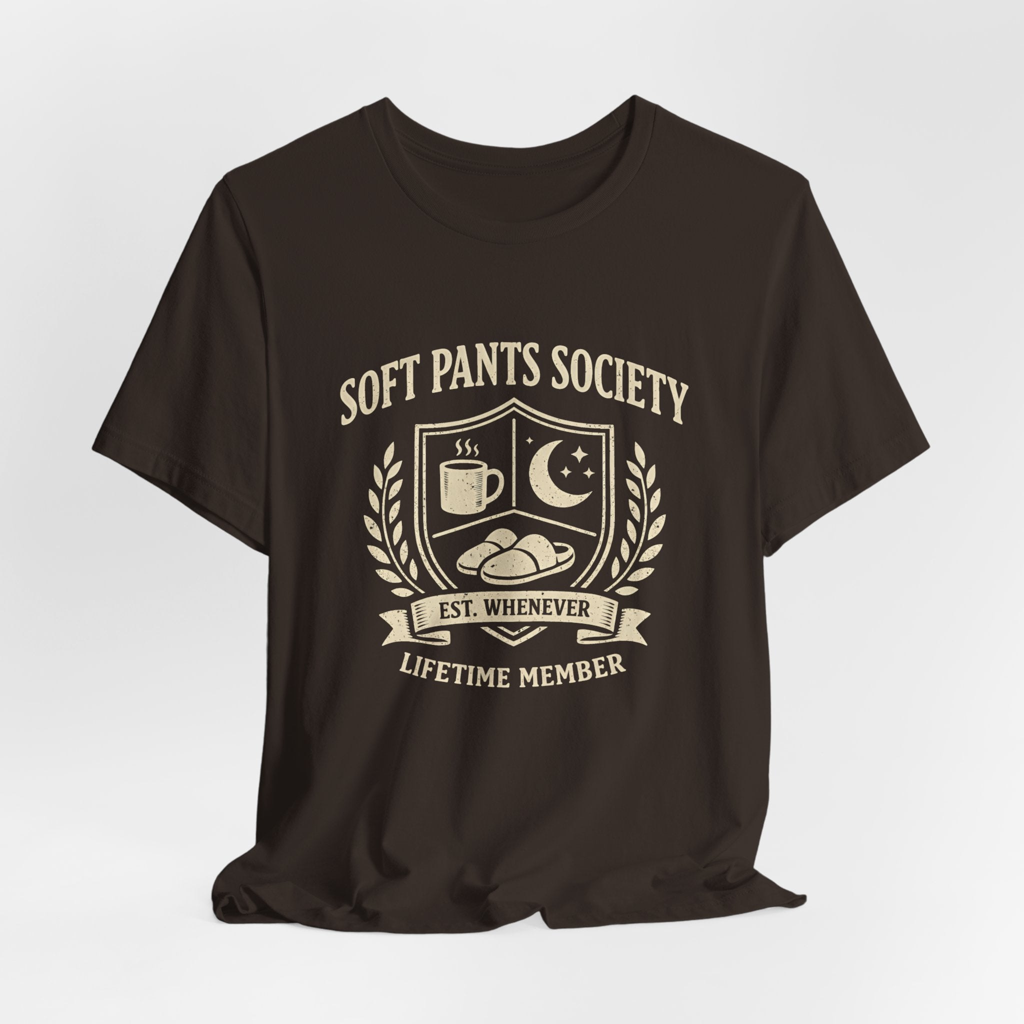 Soft Pants Society Funny T-Shirt — Jogging Pants Lovers Tee