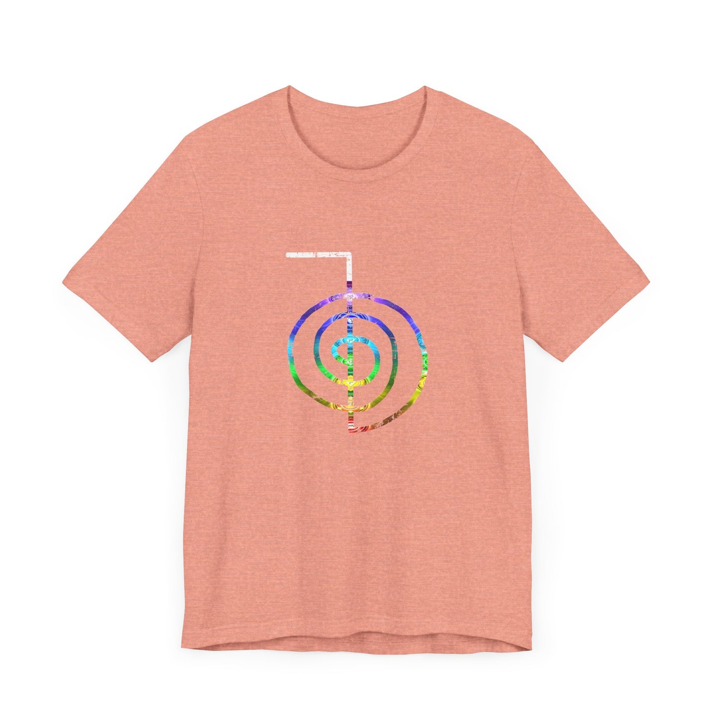 Choku Rei Reiki Power Symbol Chakra Colors T-Shirt