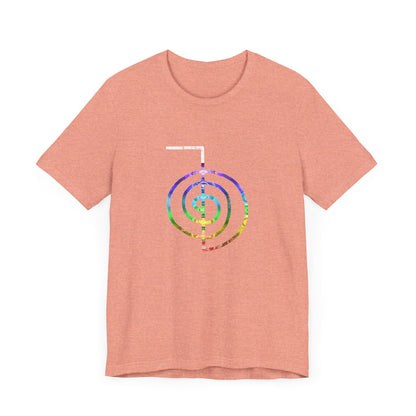 Choku Rei Reiki Power Symbol Chakra Colors T-Shirt