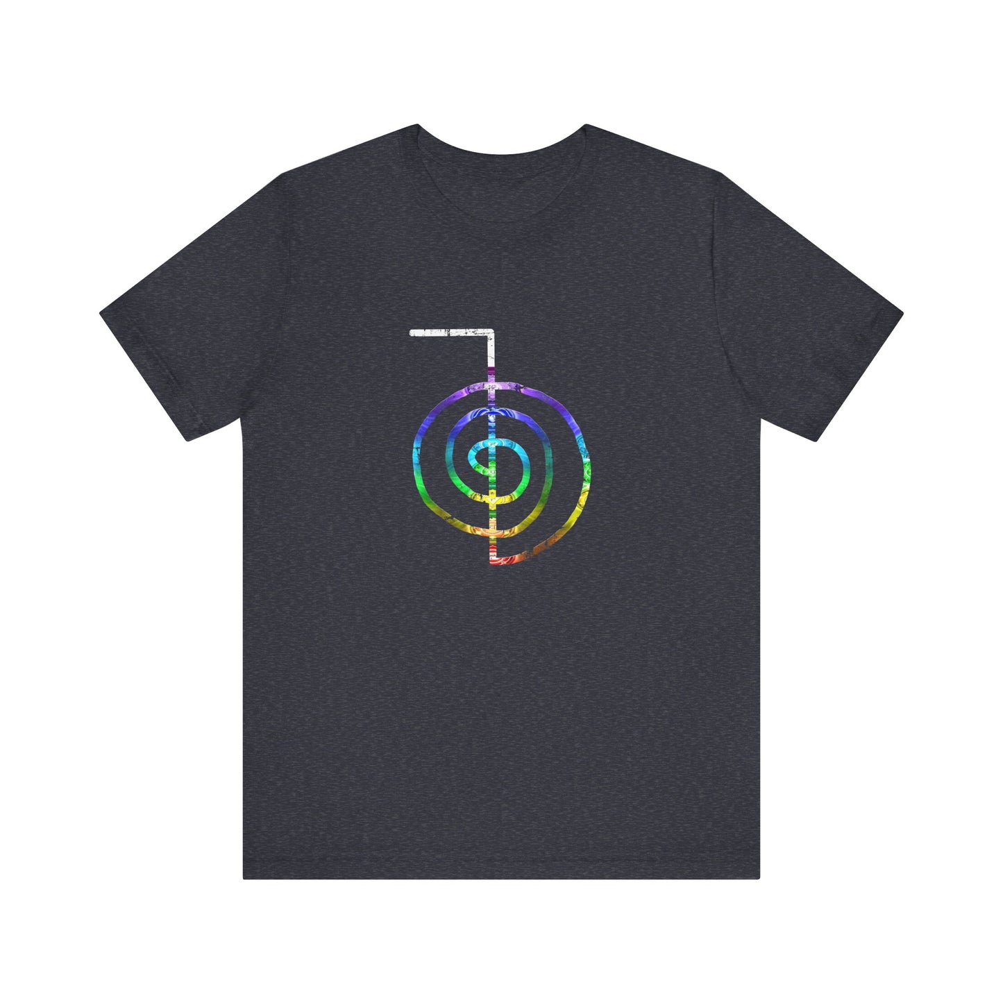 Choku Rei Reiki Power Symbol Chakra Colors T-Shirt