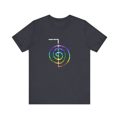 Choku Rei Reiki Power Symbol Chakra Colors T-Shirt