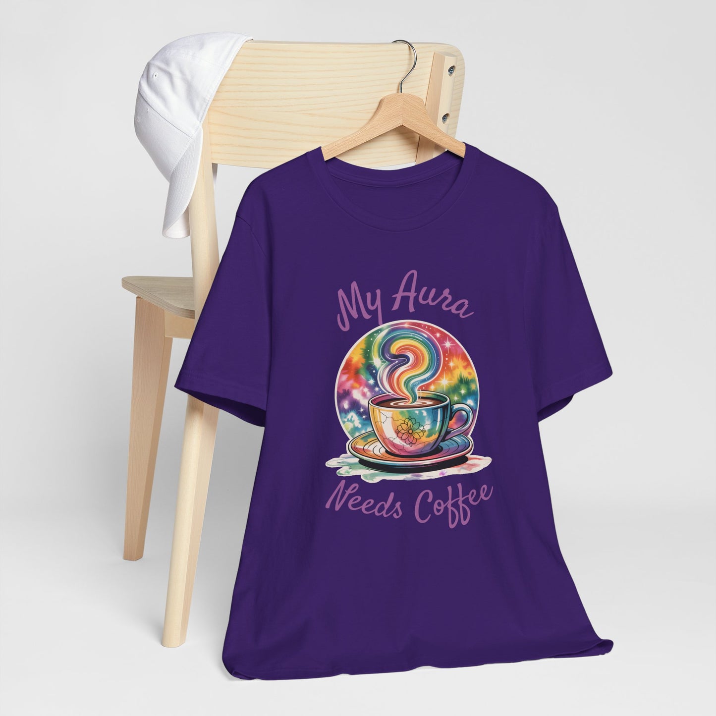 My Aura Needs Coffee Spiritual Coffee Lover Funny T-Shirt