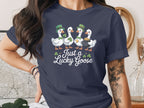 Just a Lucky Goose St. Patrick's Day Shirt Gift