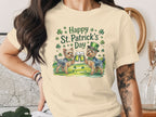 Happy St Patrick's Day Yorkie Dog Graphic T-shirt