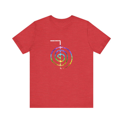 Choku Rei Reiki Power Symbol Chakra Colors T-Shirt